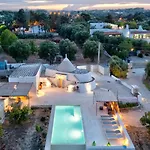 ヴィラ Rock'n'trullo 4 Bedroom Privatepool By Tripostuni オストゥーニ