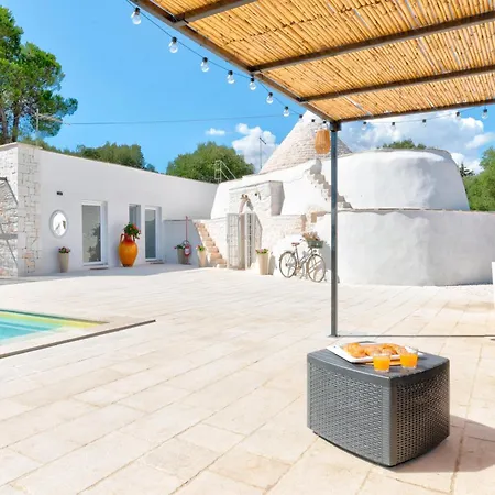 别墅 Rock'n'trullo 4 Bedroom Privatepool By Tripostuni *