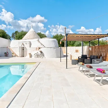Rock'n'trullo 4 Bedroom Privatepool By Tripostuni Villa *