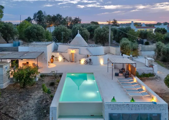 Rock'n'trullo 4 Bedroom Privatepool By Tripostuni Villa *