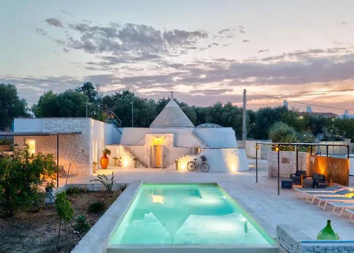 Rock'n'trullo 4 Bedroom Privatepool By Tripostuni Остуни