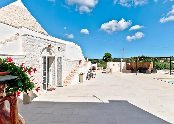 Rock'n'trullo 4 Bedroom Privatepool By Tripostuni *