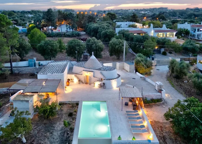 Вилла Rock'n'trullo 4 Bedroom Privatepool By Tripostuni Остуни