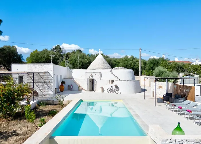 Вилла Rock'n'trullo 4 Bedroom Privatepool By Tripostuni