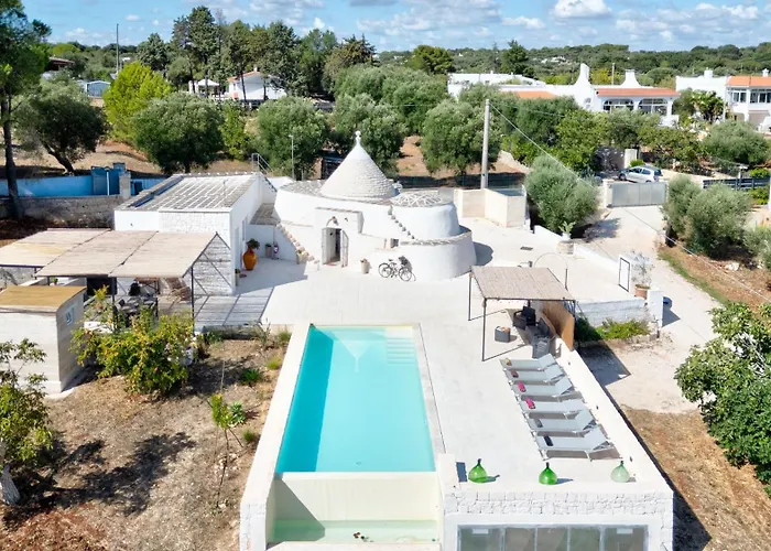Rock'n'trullo 4 Bedroom Privatepool By Tripostuni Ostuni